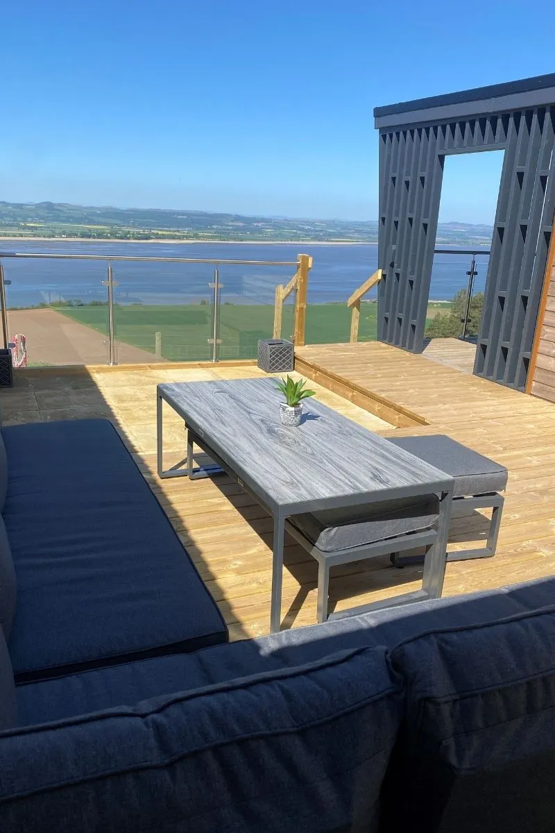luxury pod cabin scotland